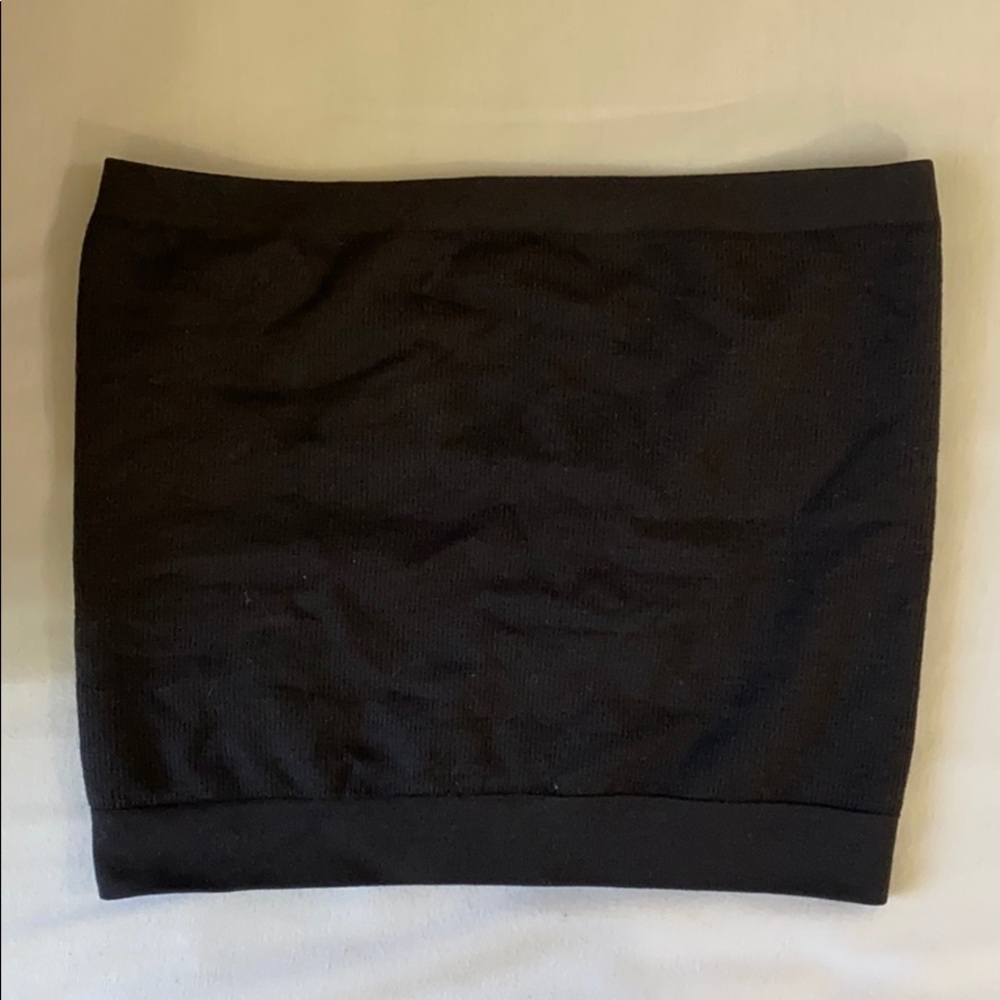 Urban Outfitters Black/Dark Grey Tube Top XS/S